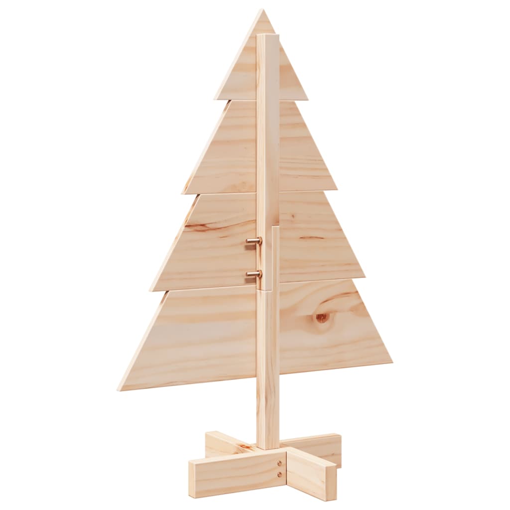 Bois de sapin de Noël à décorer 70 cm en bois massif