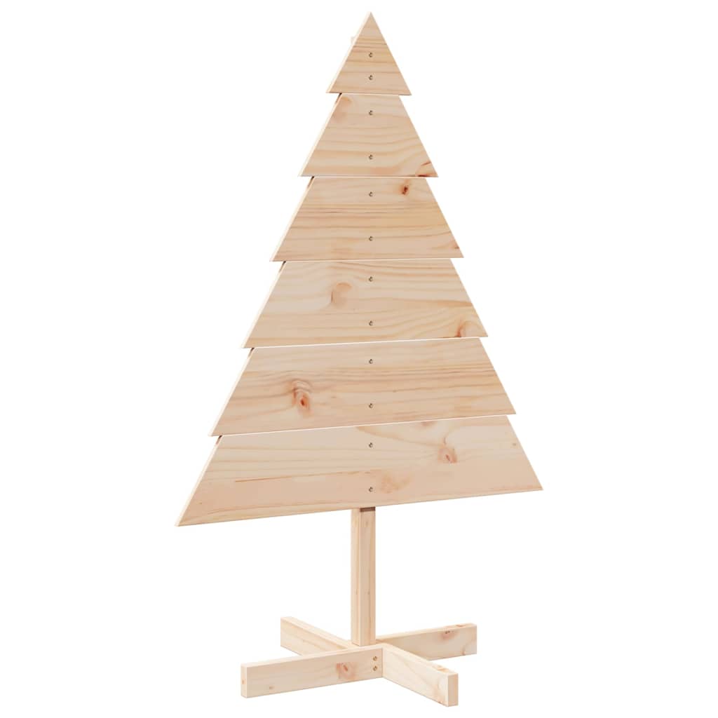 Sapin de Noël à décorer 110 cm en bois massif