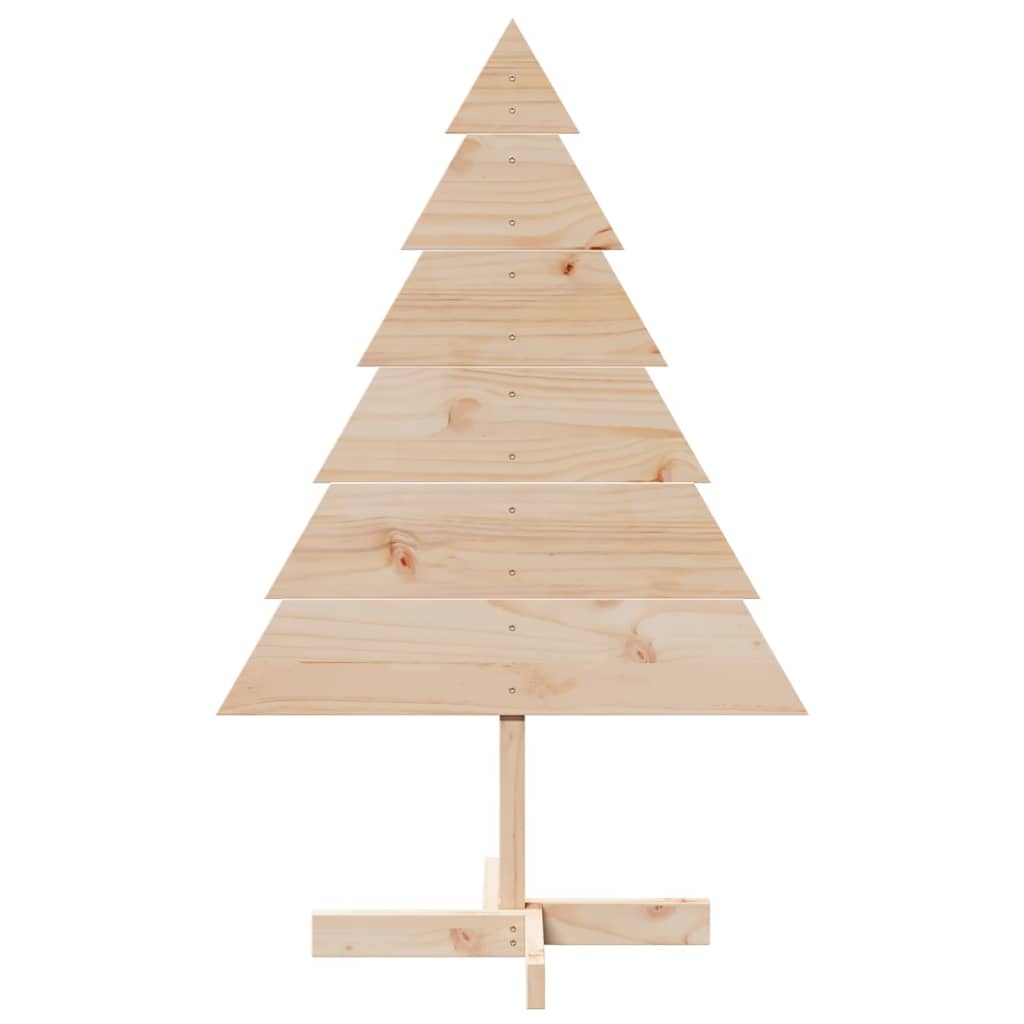 Sapin de Noël à décorer 110 cm en bois massif