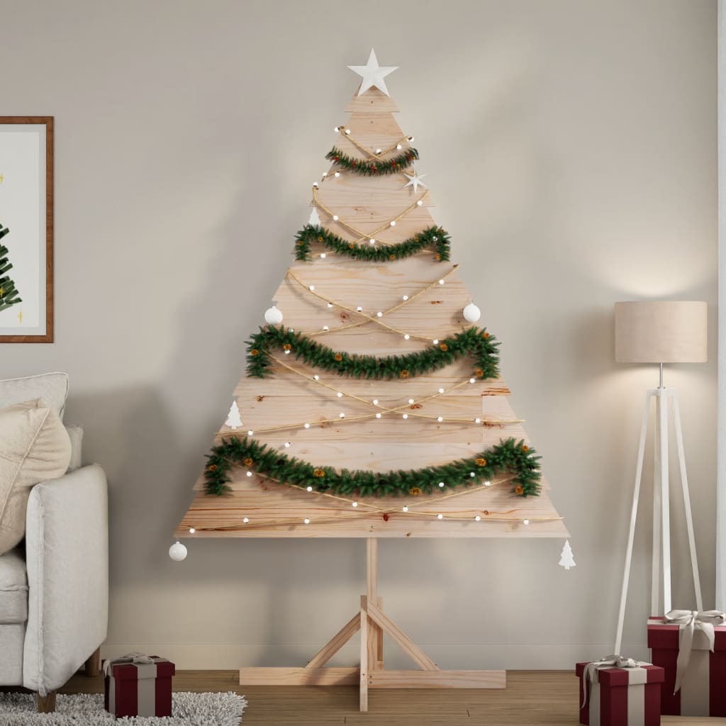 Sapin de Noël à décorer 180 cm en bois massif