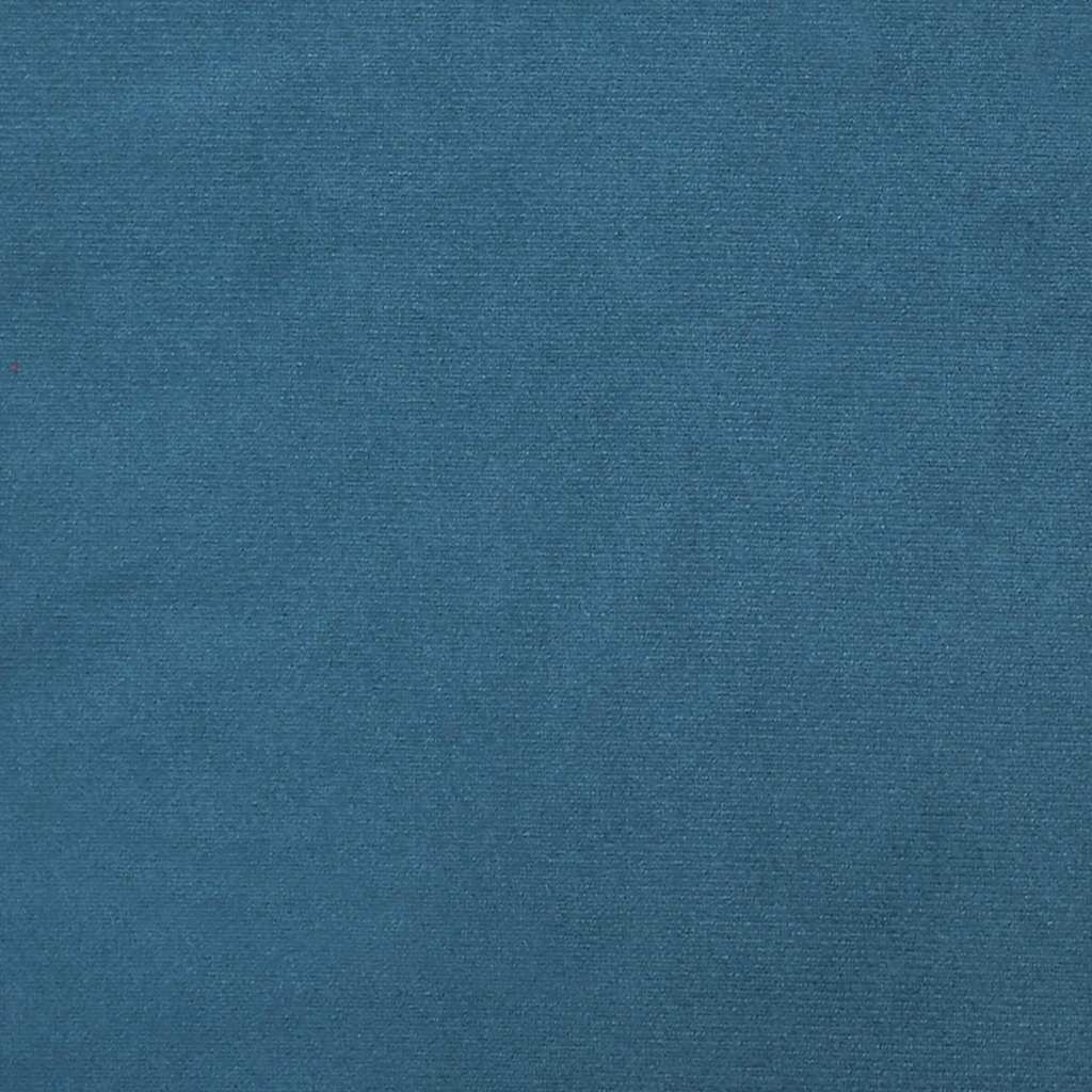 Ottoman-Bett ohne Matratze Dunkelblau 120x190 cm Samt