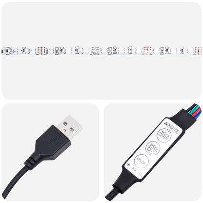 Ottoman-Bett mit Matratze & LEDs Schwarz 160x200 cm Stoff