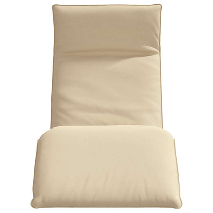 Sonnenliege Klappbar Beige 175x54x8,5 cm Oxford-Gewebe
