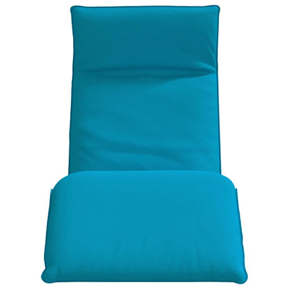 Sonnenliege Klappbar Hellblau 175x54x8,5 cm Oxford-Gewebe