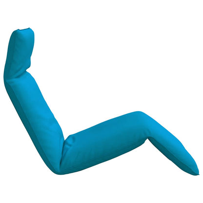 Sonnenliege Klappbar Hellblau 175x54x8,5 cm Oxford-Gewebe