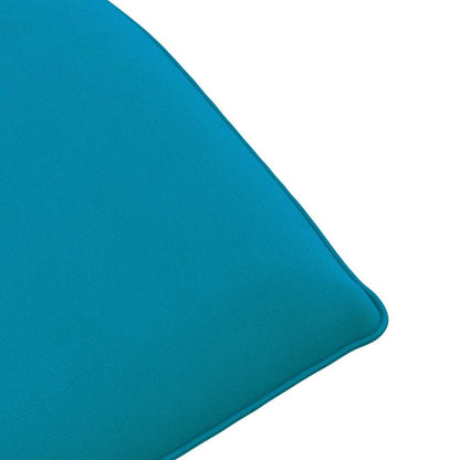 Sonnenliege Klappbar Hellblau 175x54x8,5 cm Oxford-Gewebe