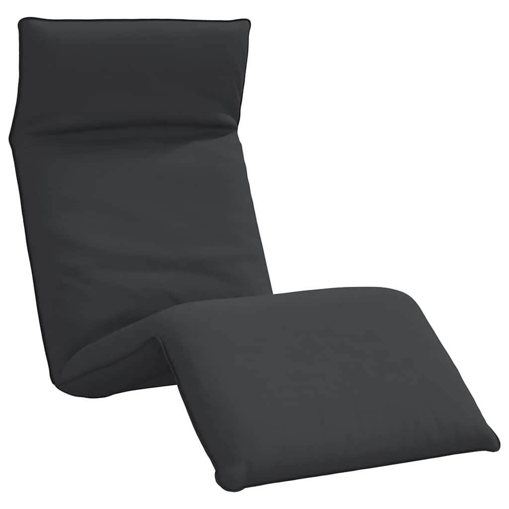Sonnenliege Klappbar Schwarz 175x54x8,5 cm Oxford-Gewebe