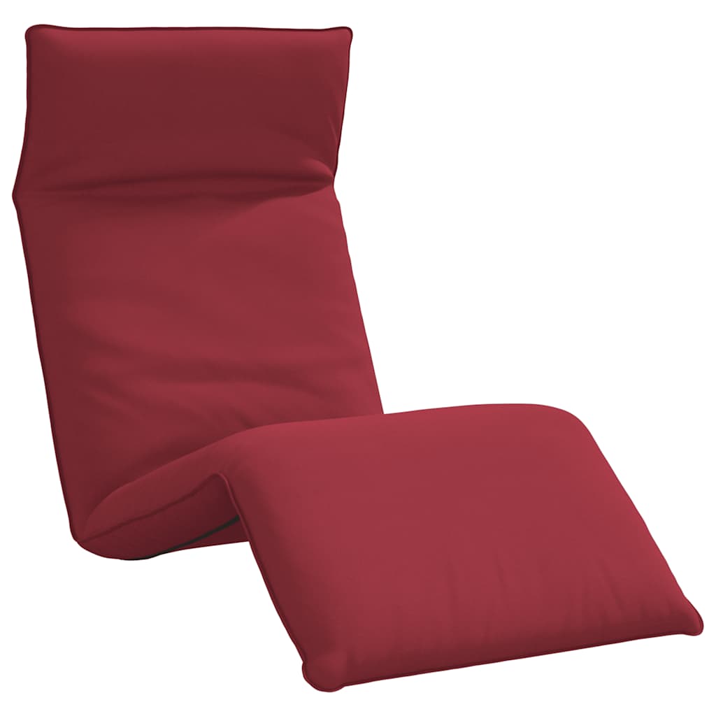 Sonnenliege Klappbar Weinrot 175x54x8,5 cm Oxford-Gewebe