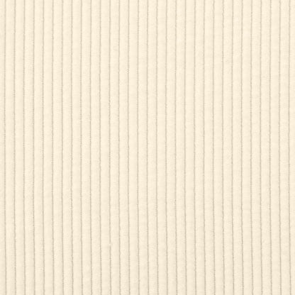 Zweisitzer-Sofa Creme 109 cm Cordstoff
