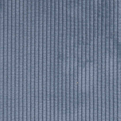Zweisitzer-Sofa Blau 109 cm Cordstoff