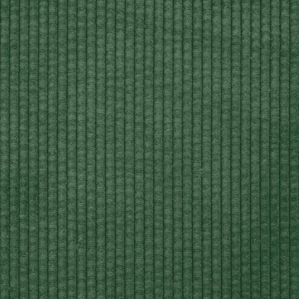 Zweisitzer-Sofa Dunkelgrün 109 cm Cordstoff