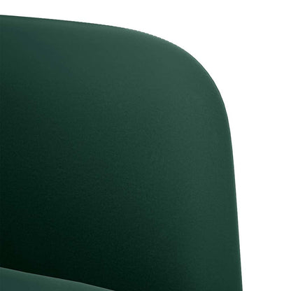 Sessel mit Armlehnen Dunkelgrün 54 cm Samt