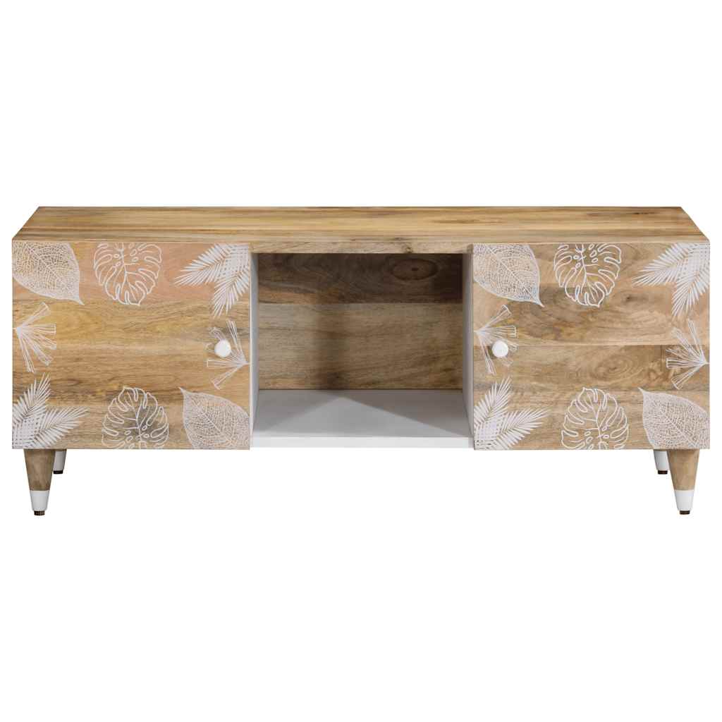 Table basse 100x54x40 cm en manguier massif