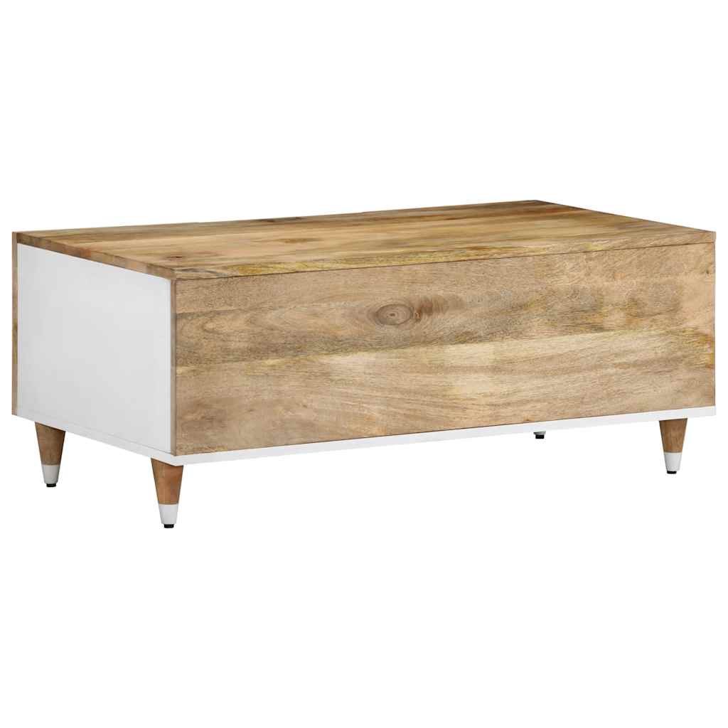 Table basse 100x54x40 cm en manguier massif