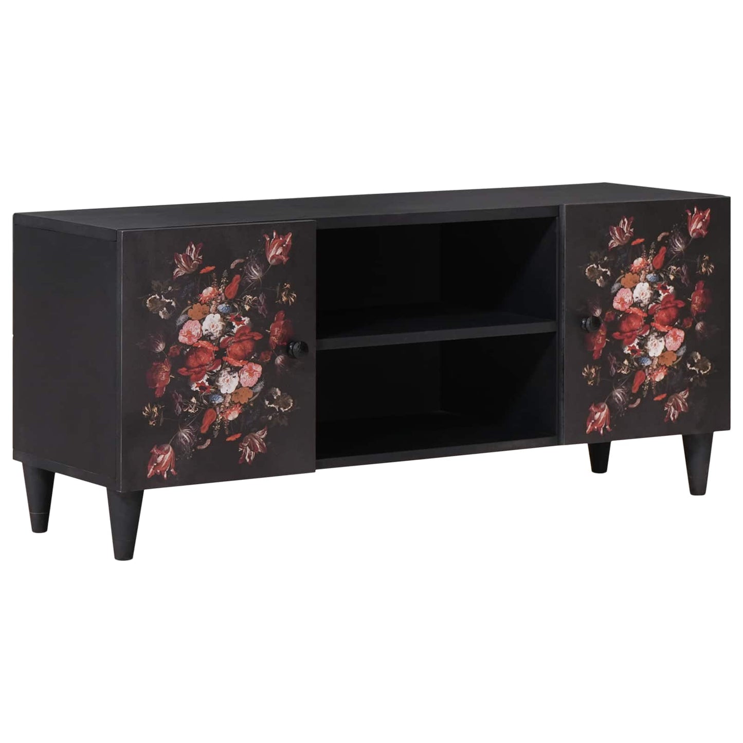 Stauraumschränke Mehrfarbig 105 x 33,5 x 46 cm Massivholz Mango