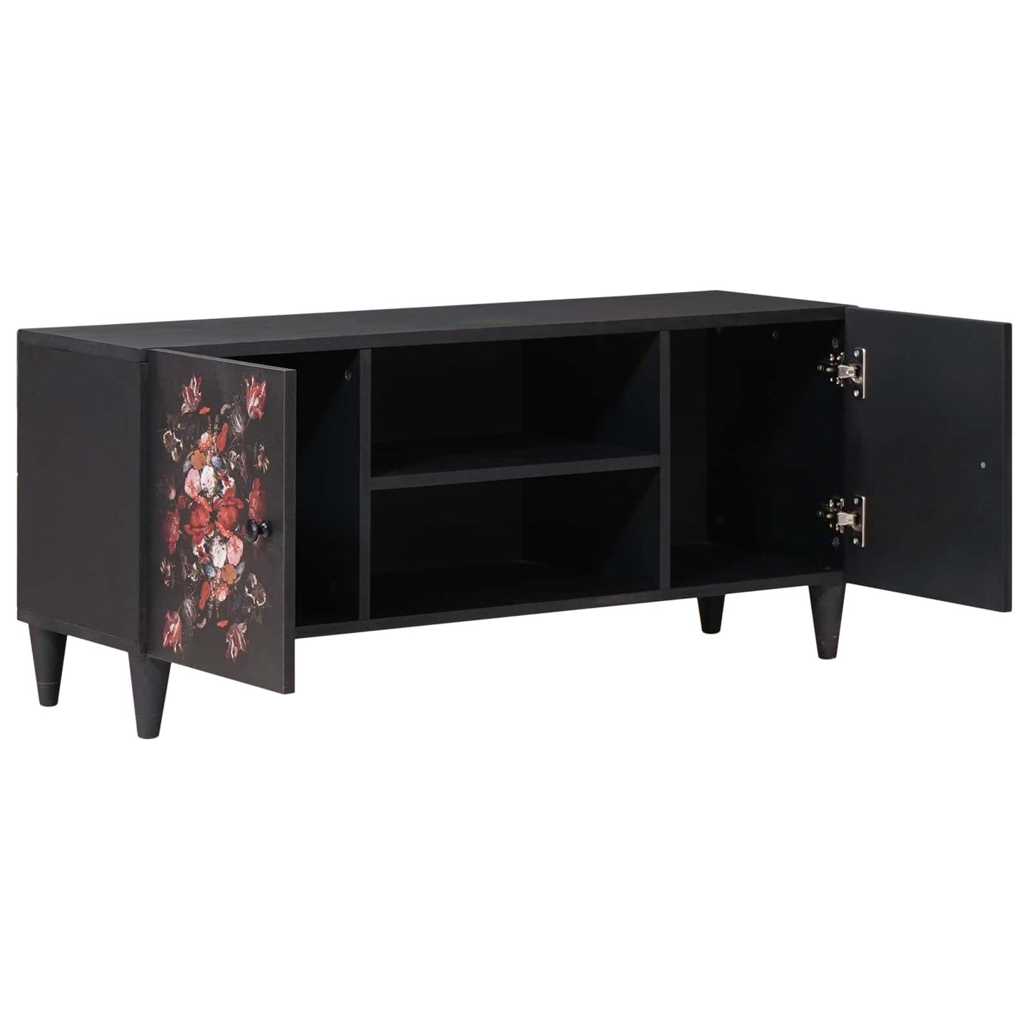 Stauraumschränke Mehrfarbig 105 x 33,5 x 46 cm Massivholz Mango