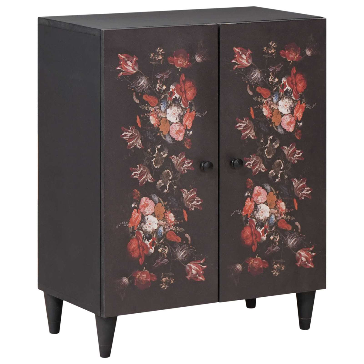 Stauraumschränke 60 x 33 x 75 cm Massivholz Mango Mehrfarbig