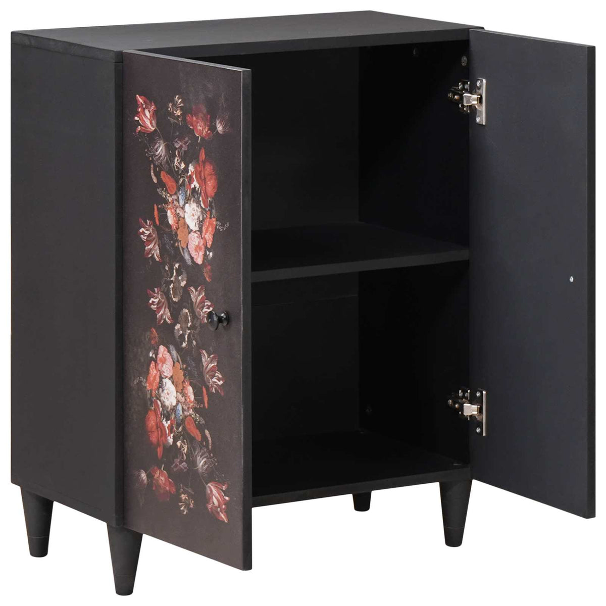 Stauraumschränke 60 x 33 x 75 cm Massivholz Mango Mehrfarbig