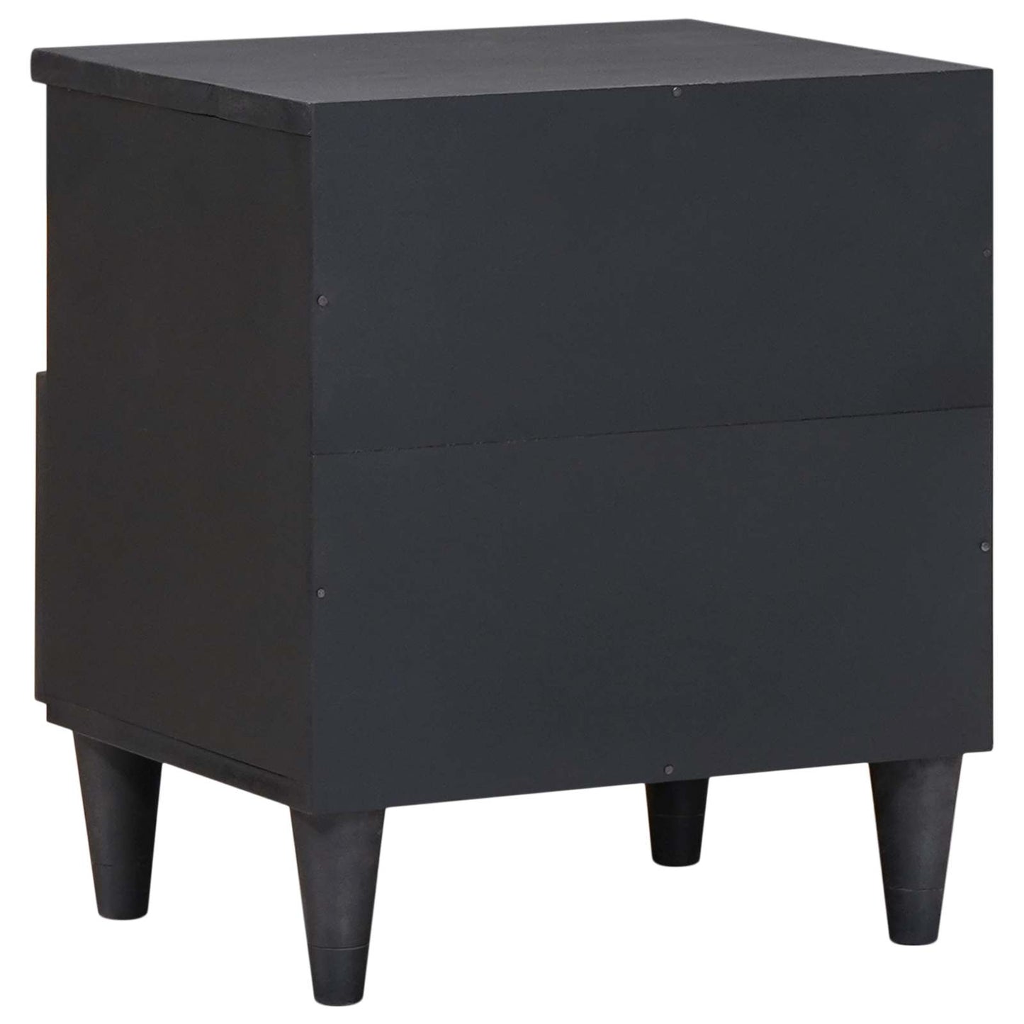 Nachttisch Braun 40 x 33 x 46 cm Massivholz Mango