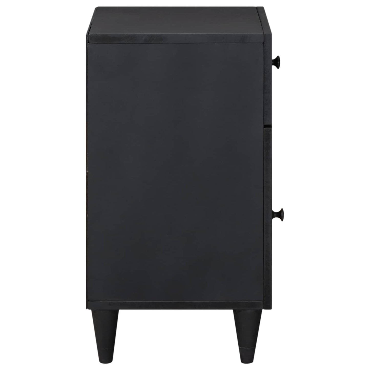 Nachttisch Mehrfarbig 50 x 33 x 60 cm Massivholz Mango