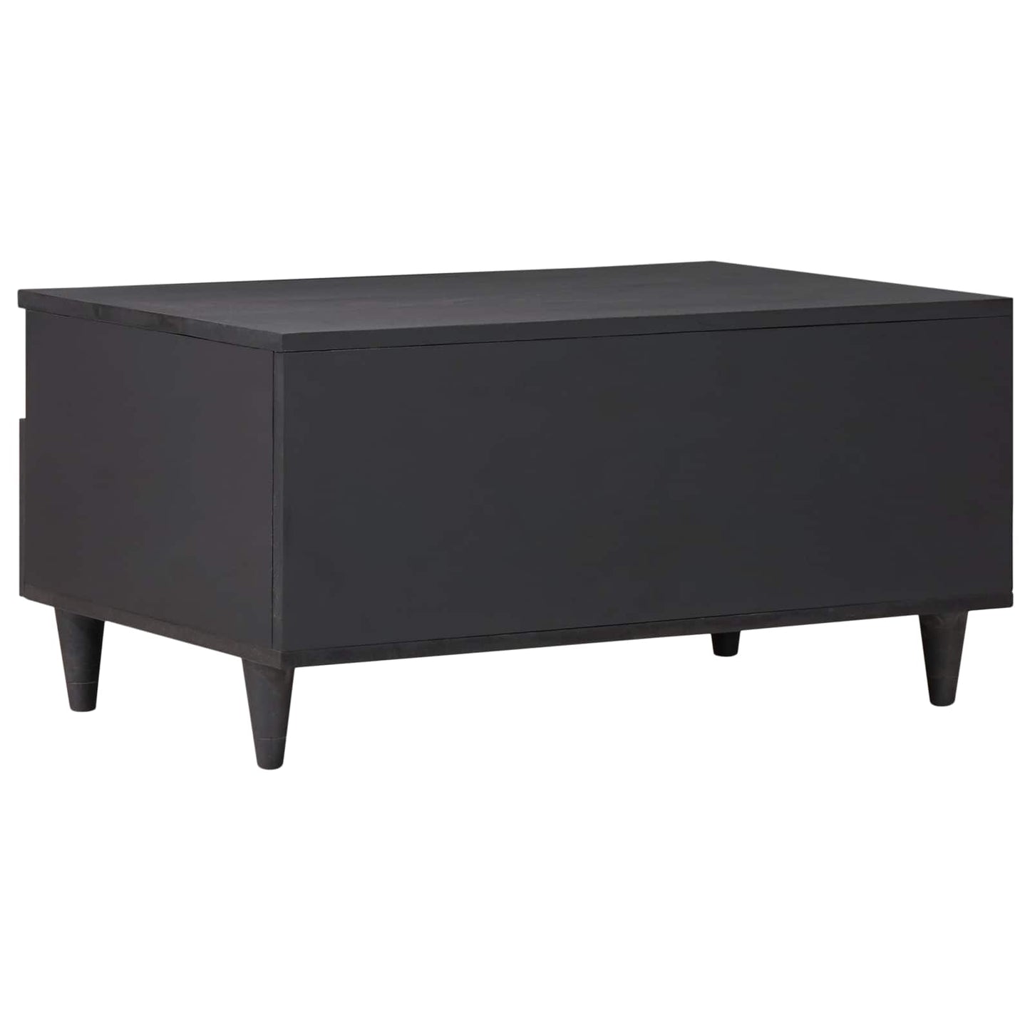 Couchtisch Mehrfarbig 80 x 54 x 40 cm Massivholz Mango