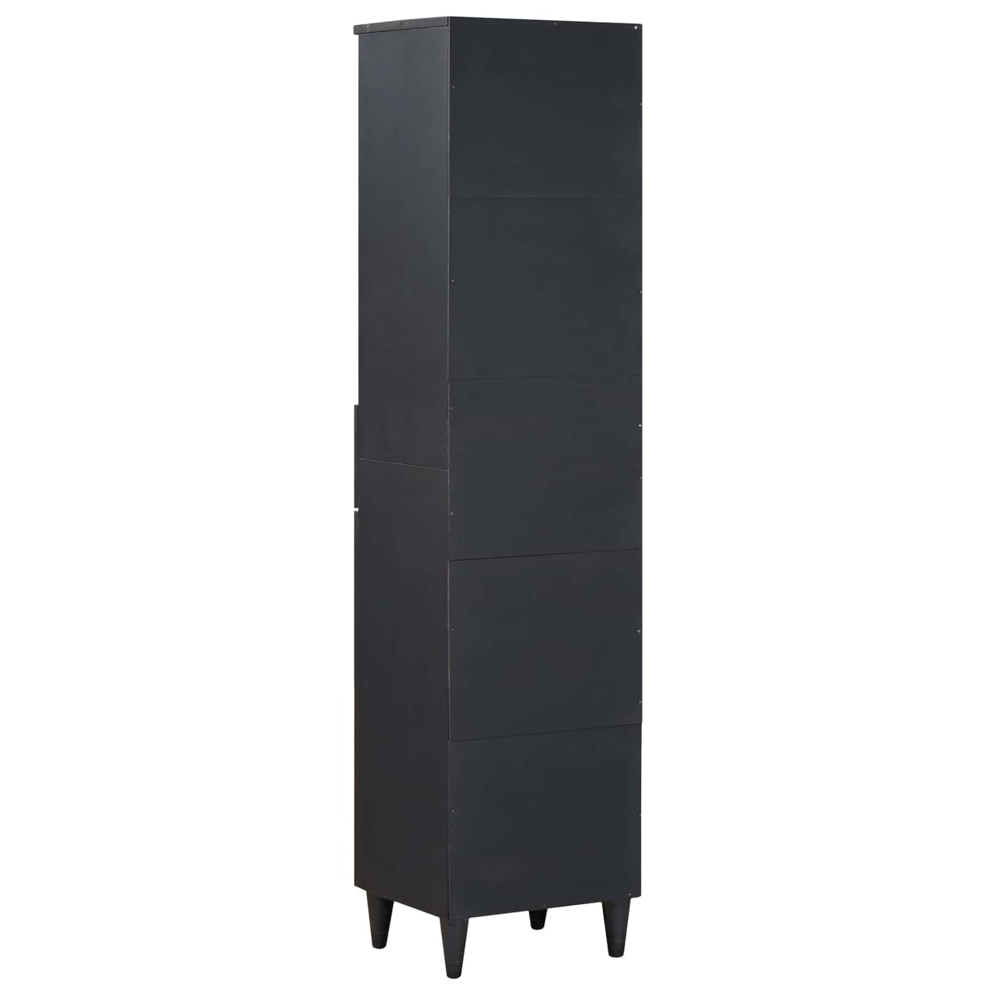 Badezimmerschrank mit Schubladen Mehrfarbig 38 x 33,5 x 160 cm