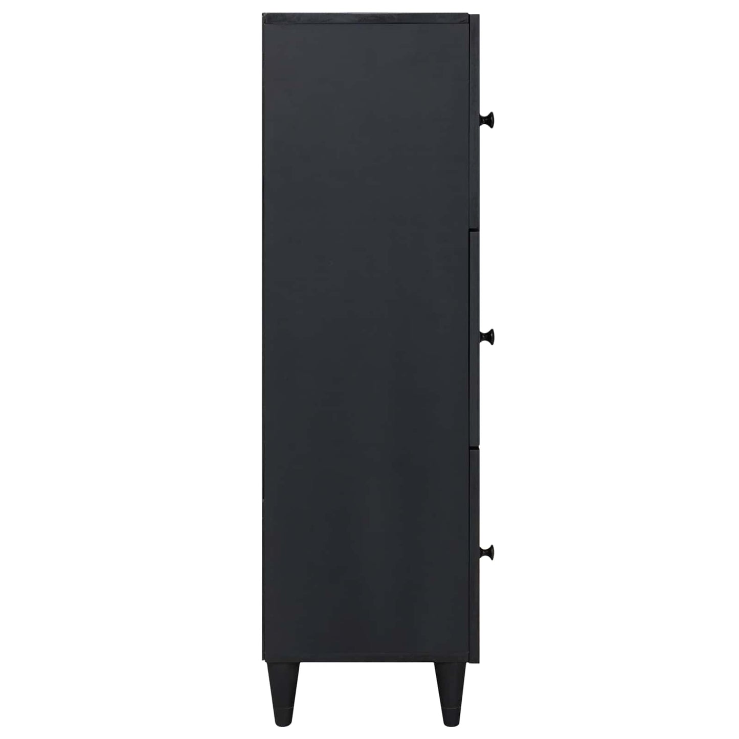 Stauraumschränke Mehrfarbig 40 x 33,5 x 110 cm Massivholz Mango