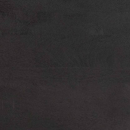 Nachttisch Schwarz 50 x 33 x 62 cm Massivholz Mango