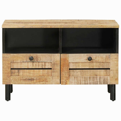 Stauraumschränke Natur 70 x 33 x 46 cm Massivholz Mango