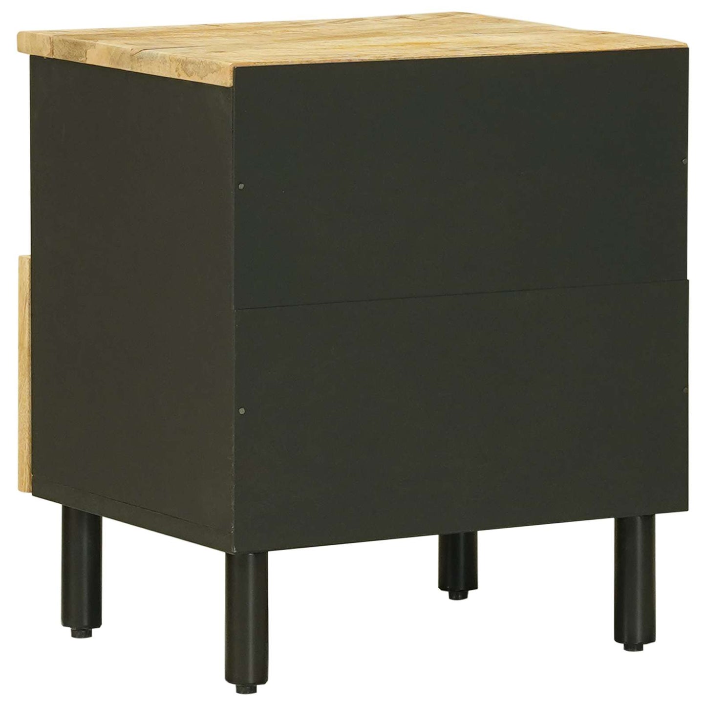 Nachttisch Natur 40 x 33 x 46 cm Massivholz Mango