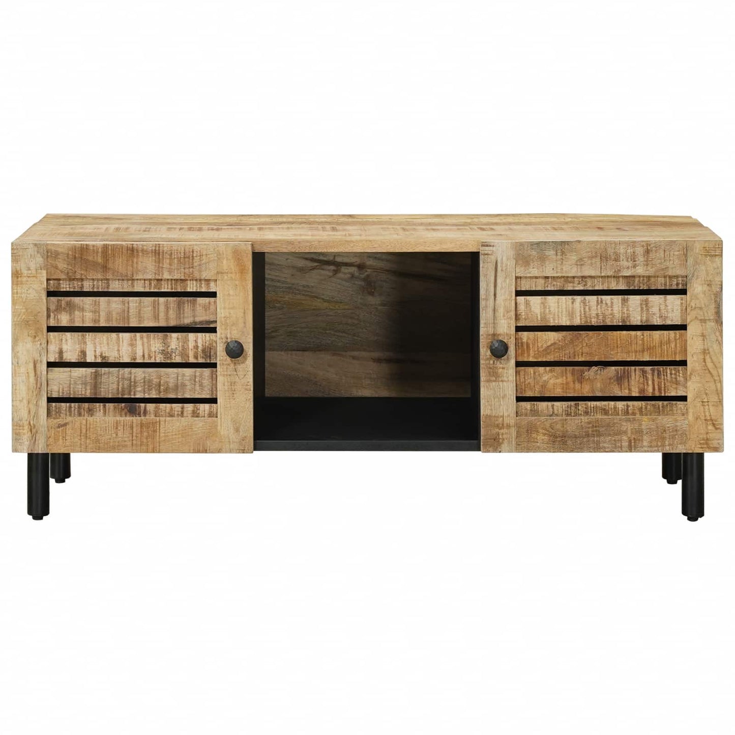 Couchtisch Natur 100 x 54 x 40 cm Massivholz Mango
