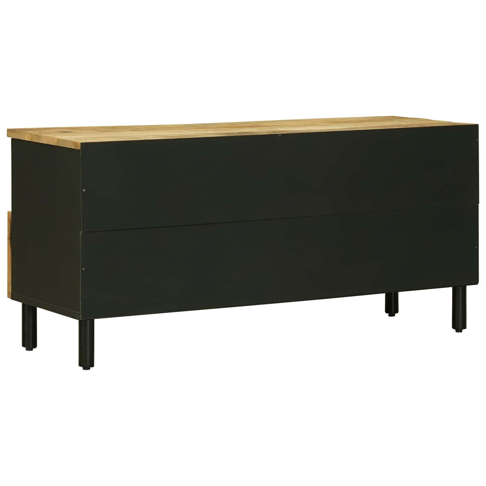 Stauraumschränke Natur 100 x 33 x 46 cm Massivholz Mango