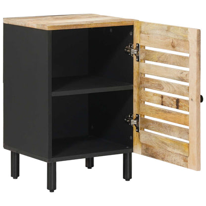 Badezimmerschrank Braun und Schwarz 38 x 33,5 x 58 cm