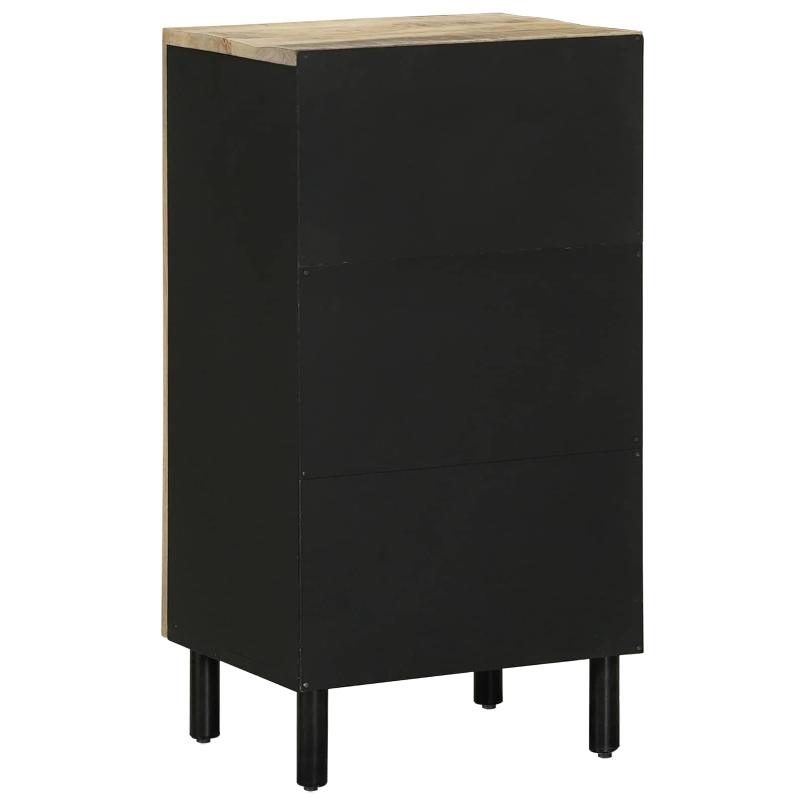 Aufbewahrungsschrank Natur 40 x 33 x 75 cm Massivholz Mango
