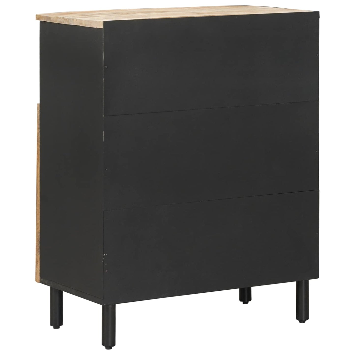 Stauraumschränke Natur 60 x 33 x 75 cm Massivholz Mango