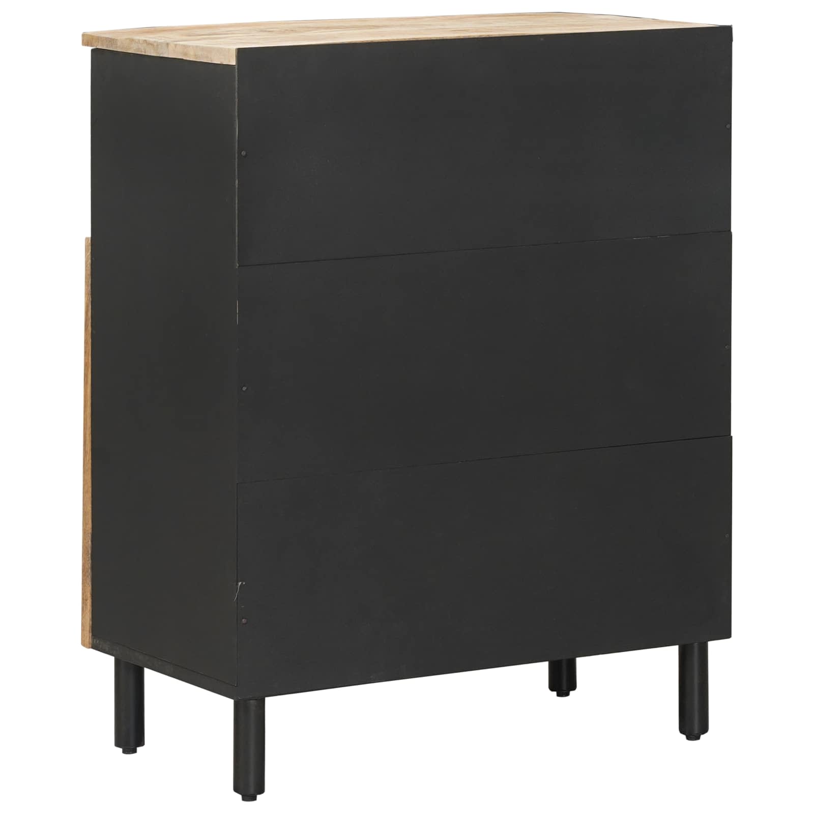 Stauraumschränke Natur 60 x 33 x 75 cm Massivholz Mango