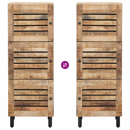 Stauraumschränke Natur 40 x 33 x 110 cm Massivholz Mango