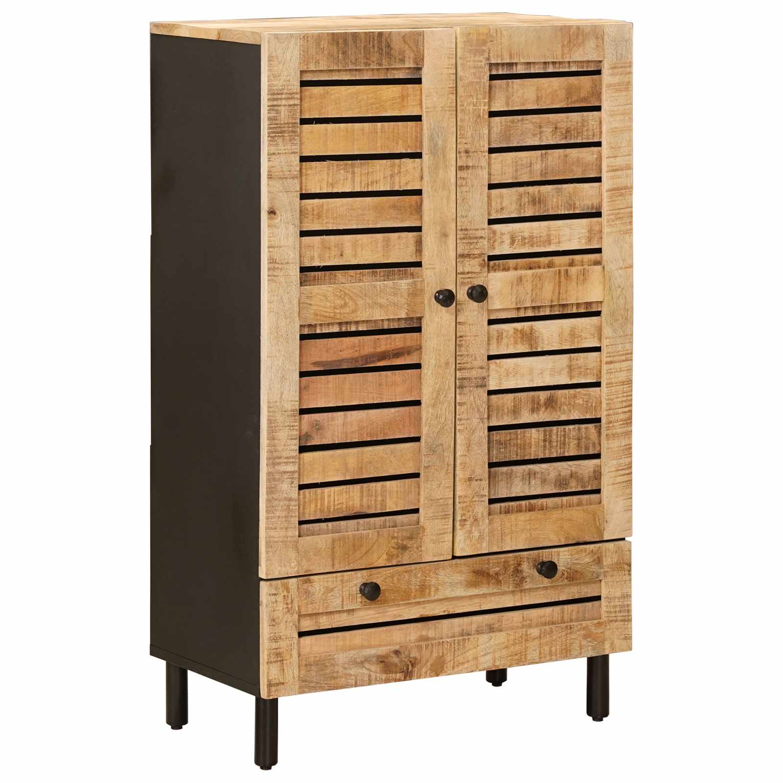 Stauraumschränke Natur 60 x 33 x 100 cm Massivholz Mango
