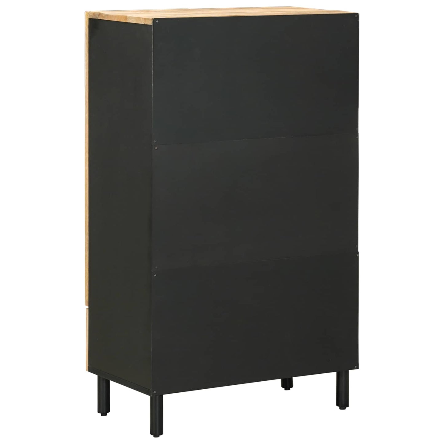 Stauraumschränke Natur 60 x 33 x 100 cm Massivholz Mango