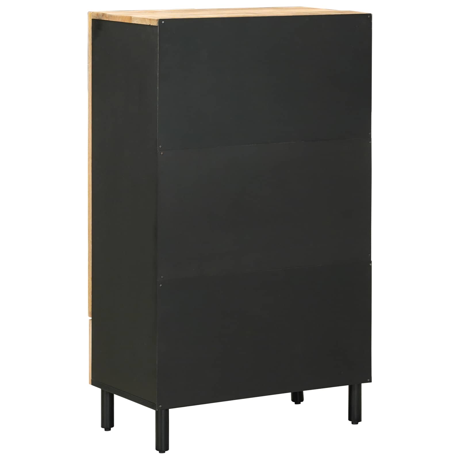 Stauraumschränke Natur 60 x 33 x 100 cm Massivholz Mango
