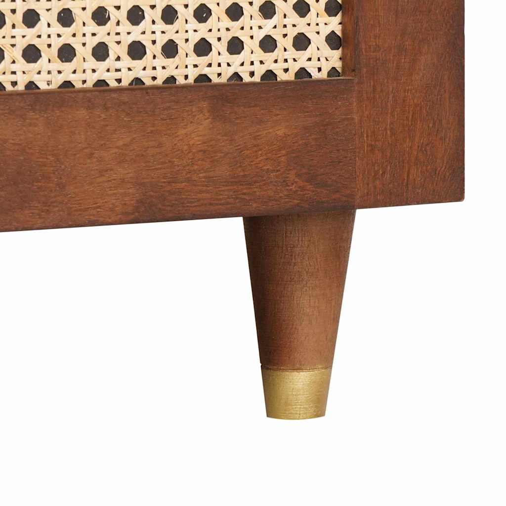 Couchtisch mit Schubladen 80 x 54 x 40 cm Massivholz Mango