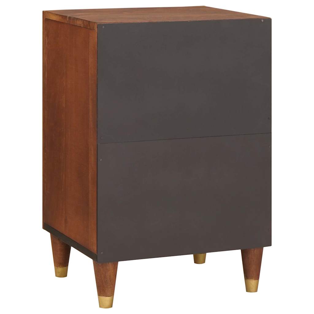 Badezimmer Schrank mit Regal mit Tür Braun 38 x 33.5 x 58 cm