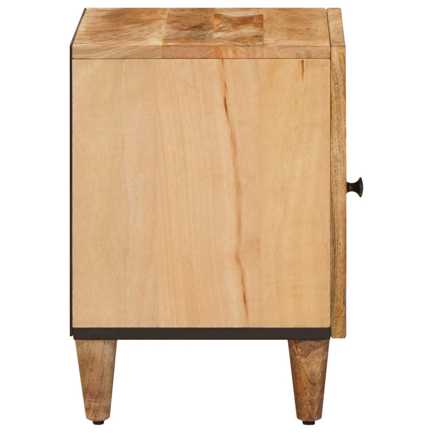 Nachttisch 2 stk. Braun 40 x 33,5 x 46 cm Massivholz Mango