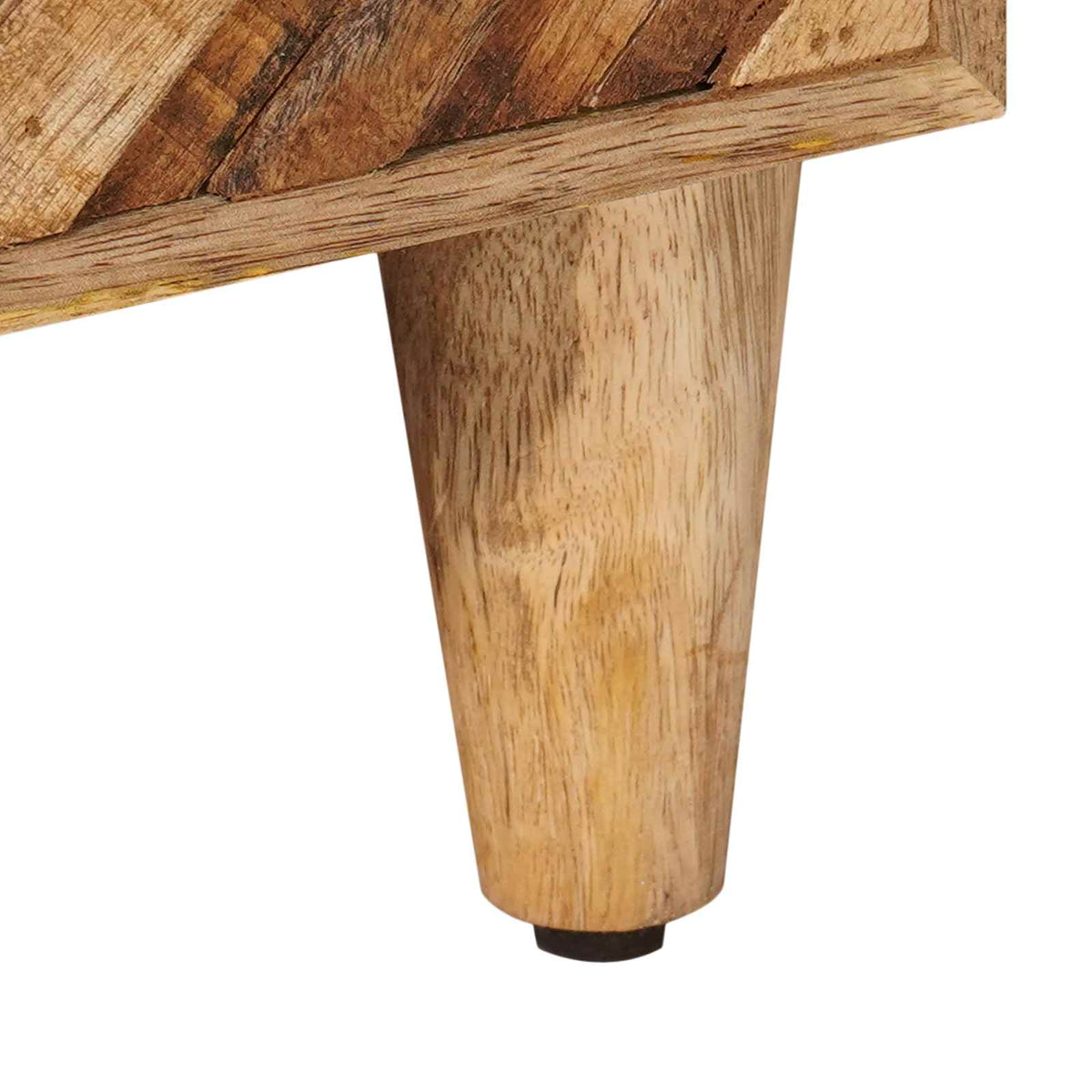 Nachttisch Braun 40 x 33 x 46 cm Massivholz Mango