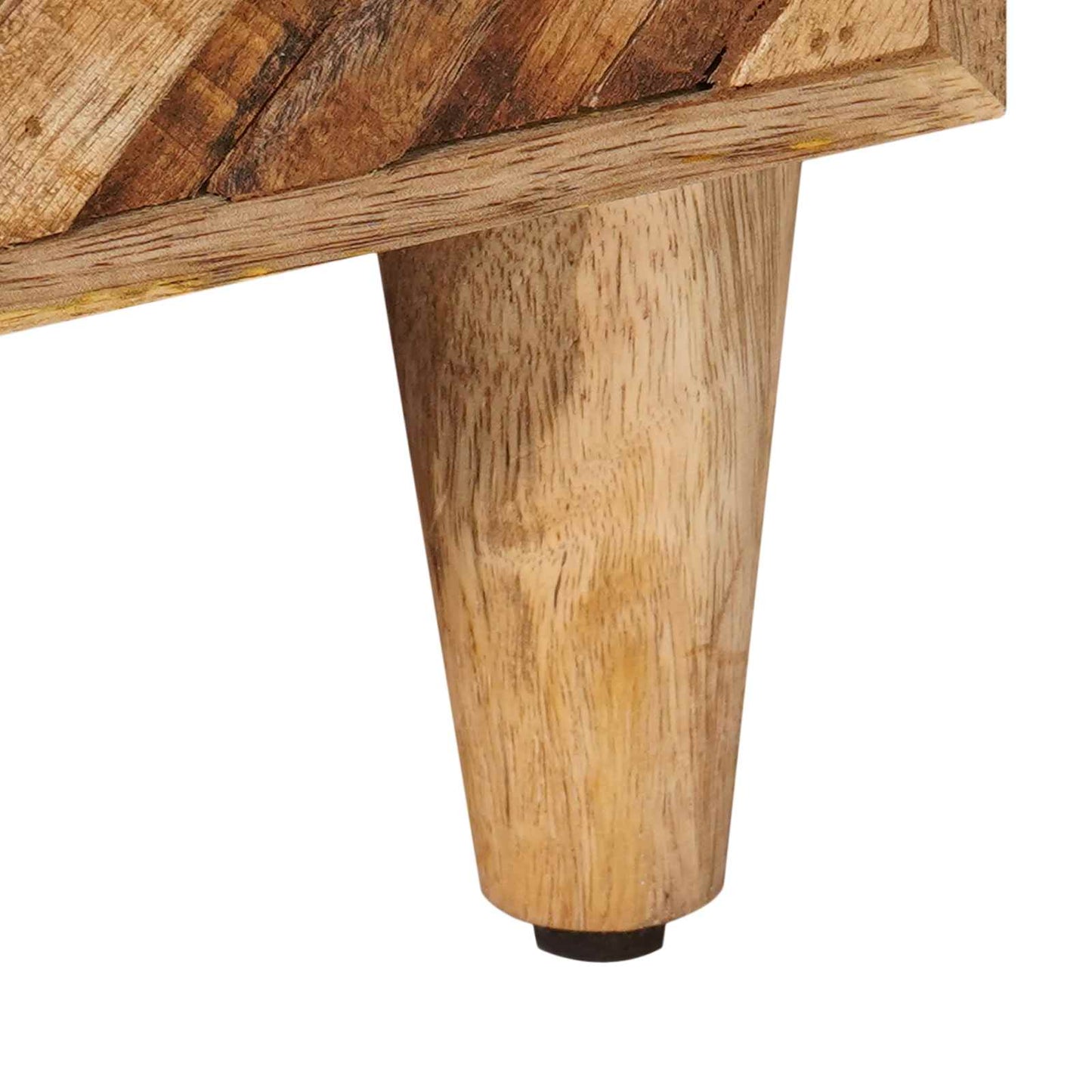 Nachttisch 2 stk. Braun 40 x 33,5 x 46 cm Massivholz Mango