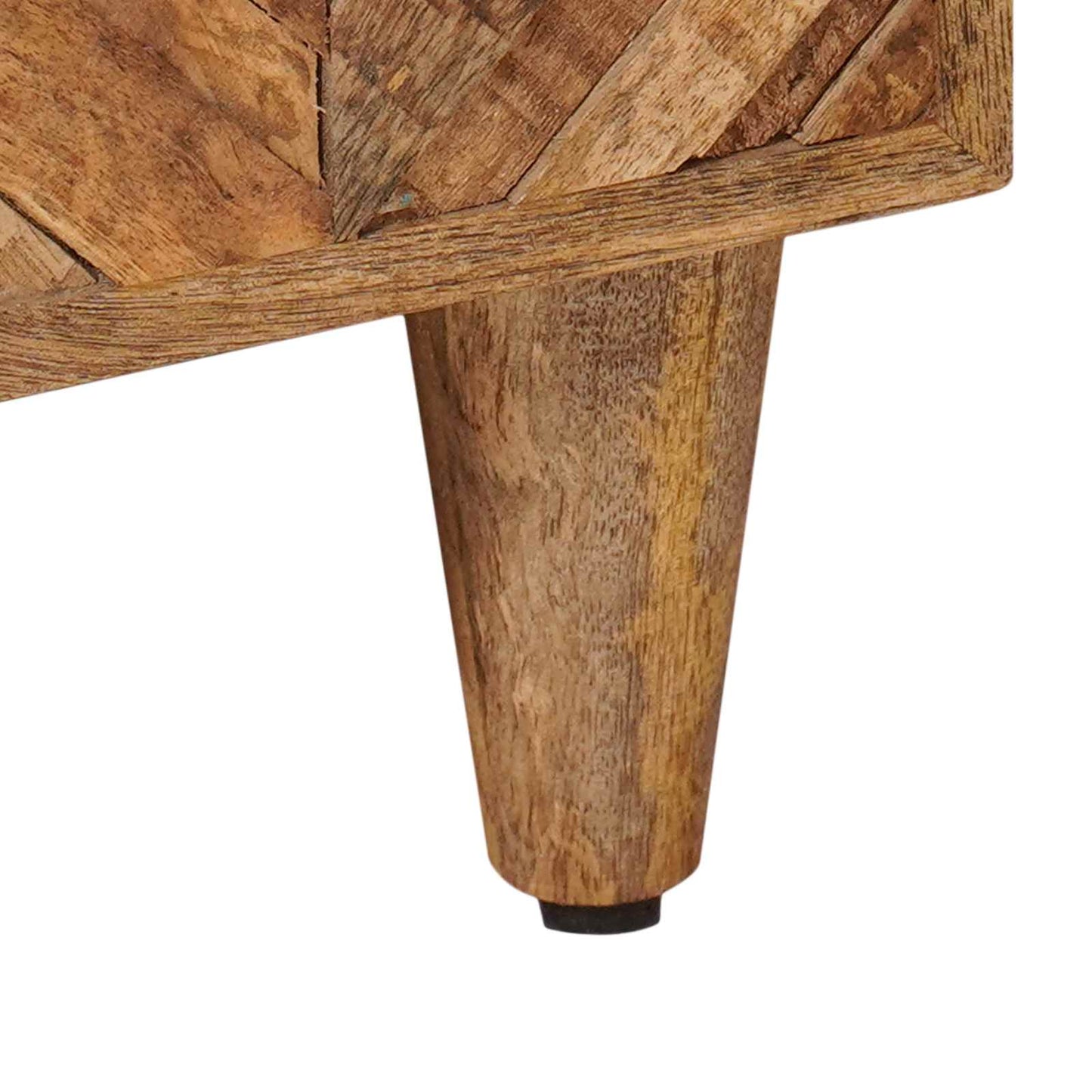 Nachttisch Braun 50 x 33 x 60 cm Massivholz Mango
