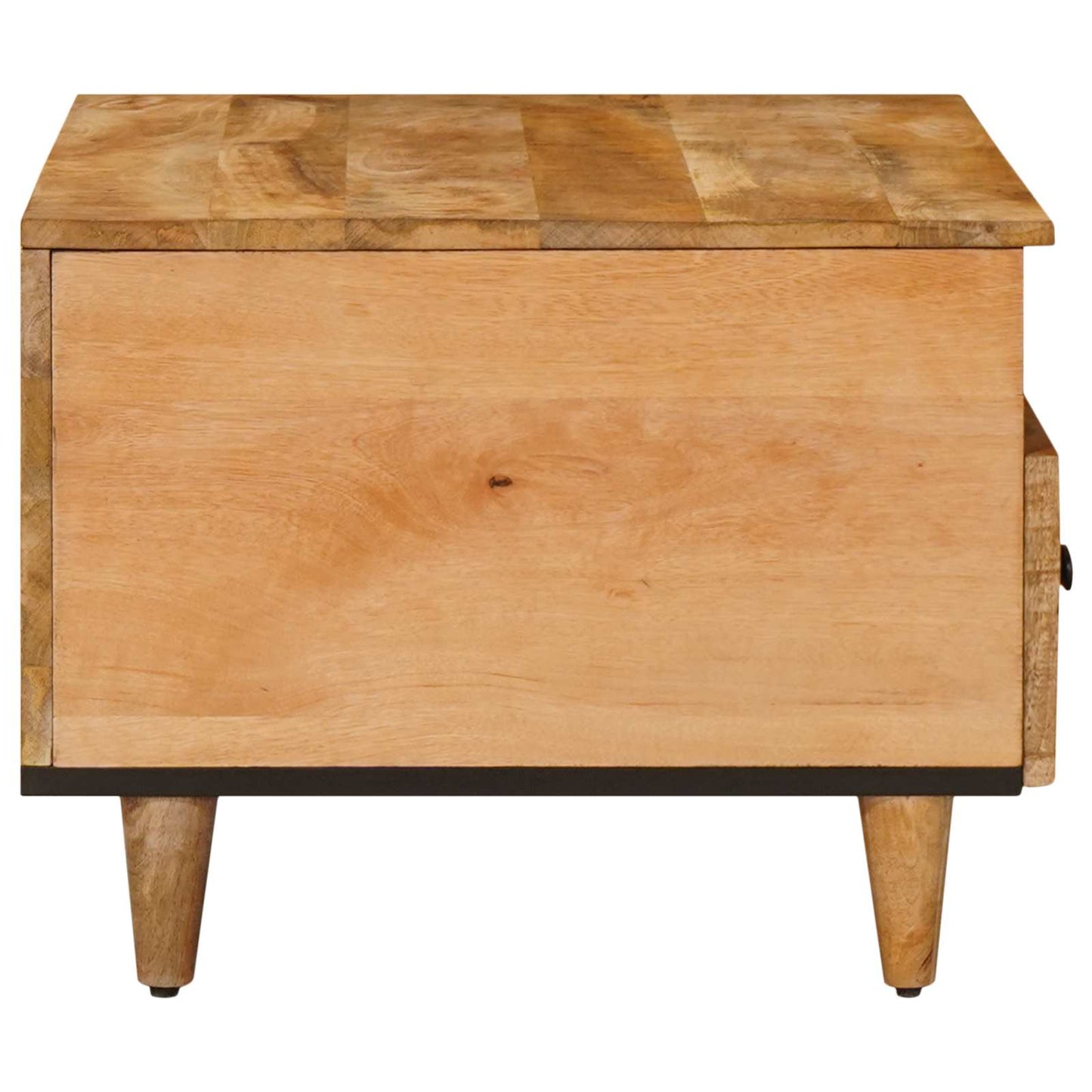 Couchtisch Braun 80 x 54 x 40 cm Massivholz Mango