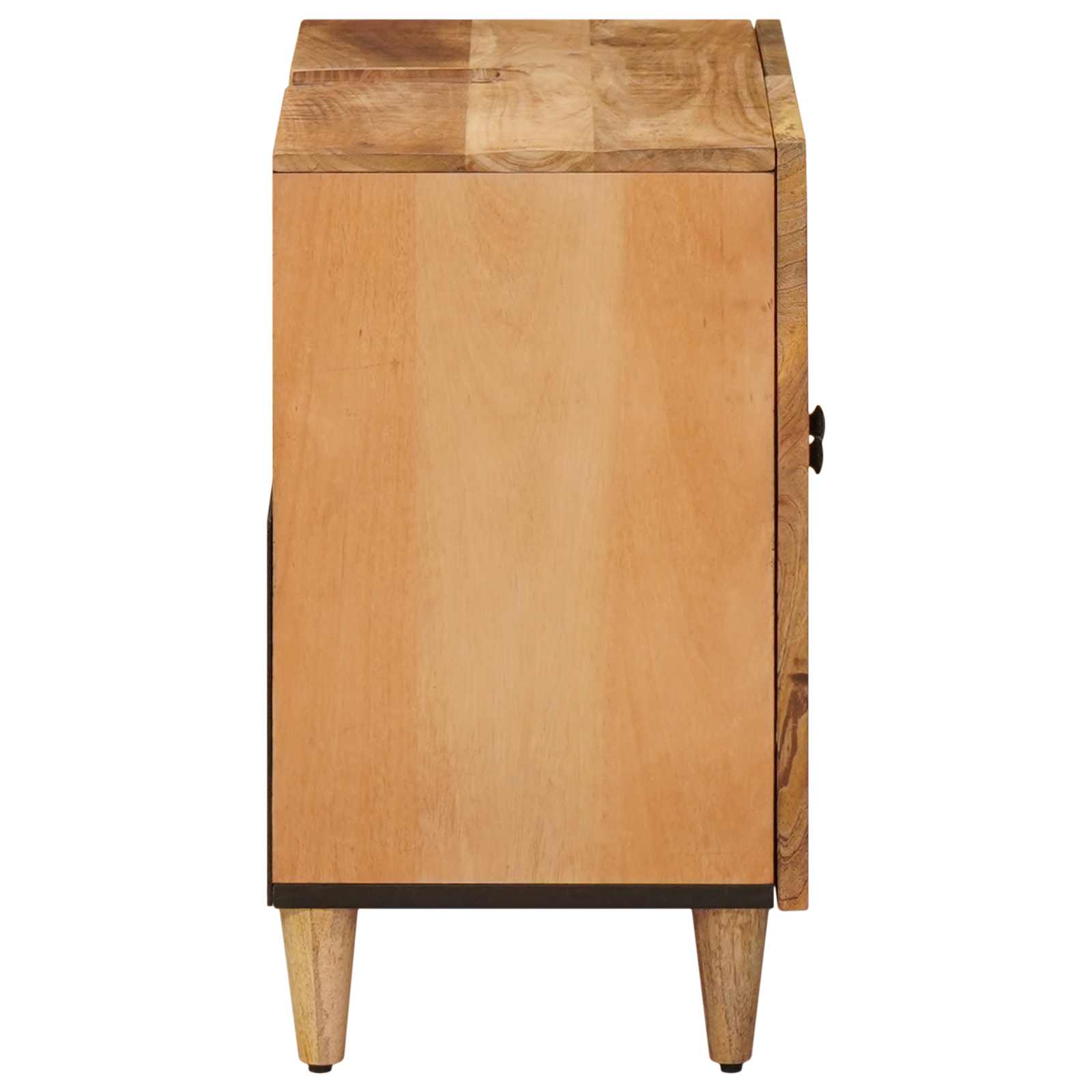 Waschbeckenunterschrank Braun 62 x 33 x 58 cm Massivholz Mango