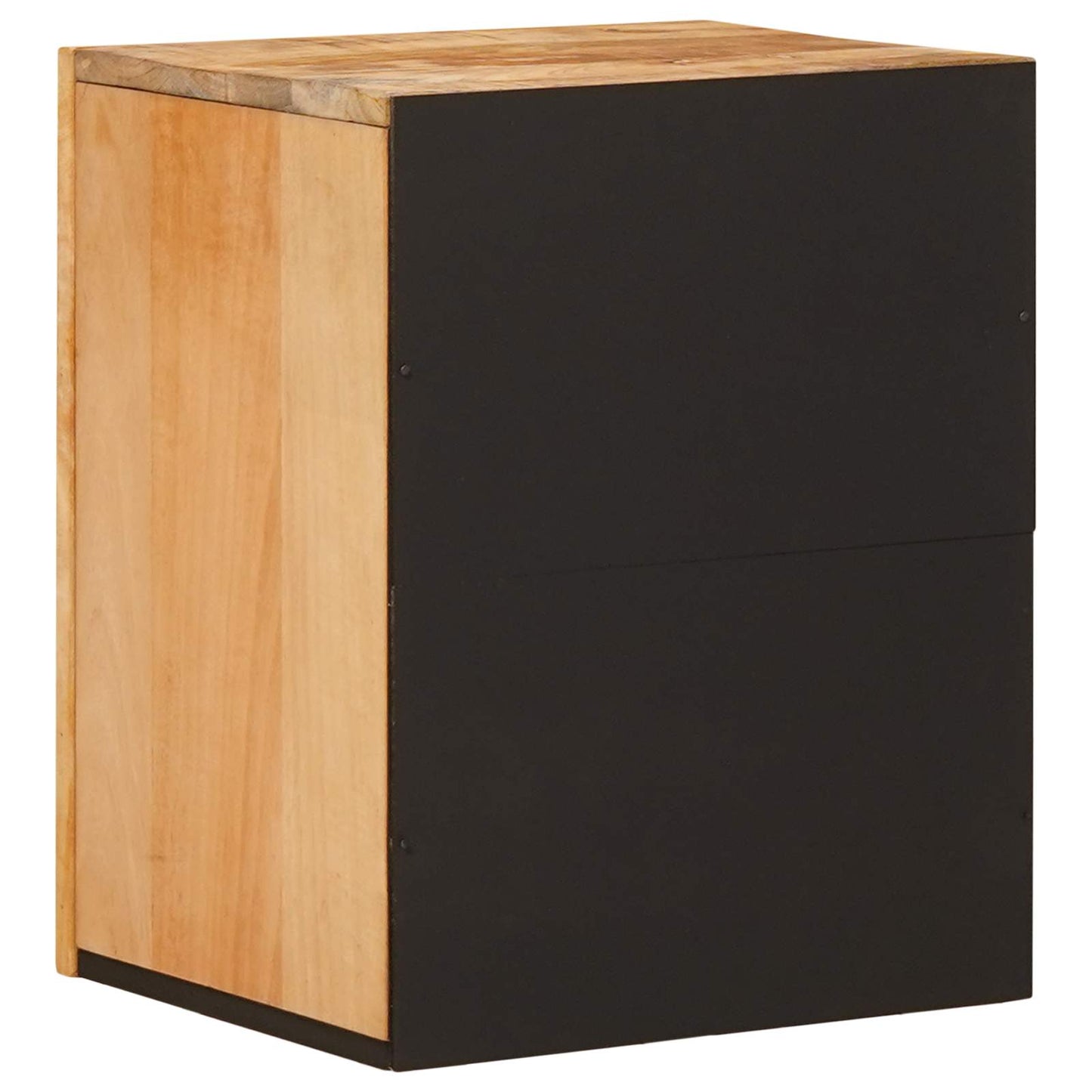 Hängeschrank mit Tür Braun 38 x 33,5 x 48 cm Massivholz Mango