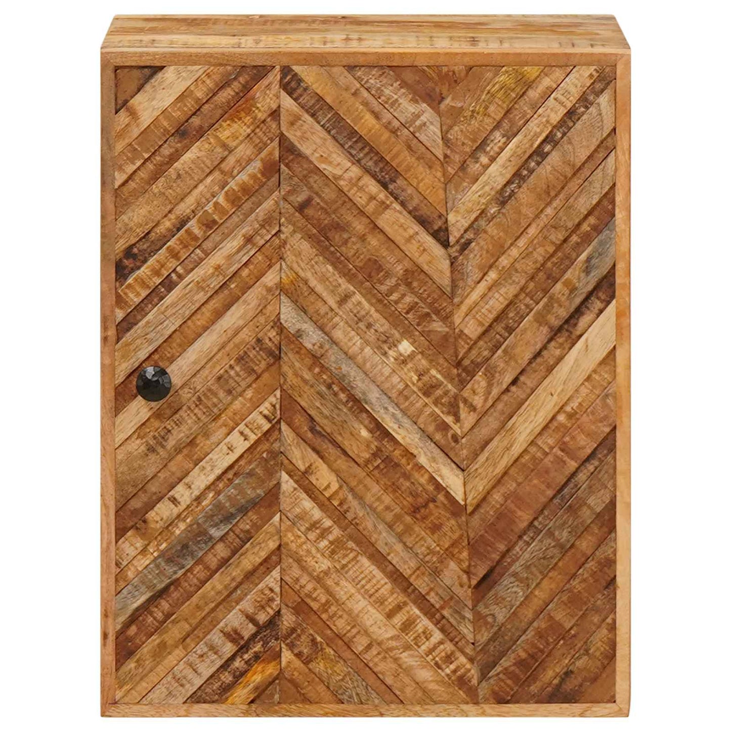 Hängeschrank mit Tür Braun 38 x 33,5 x 48 cm Massivholz Mango